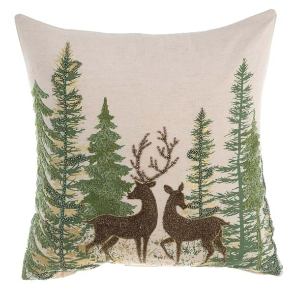 CUSHION WITH  EMBROIDERY A37264